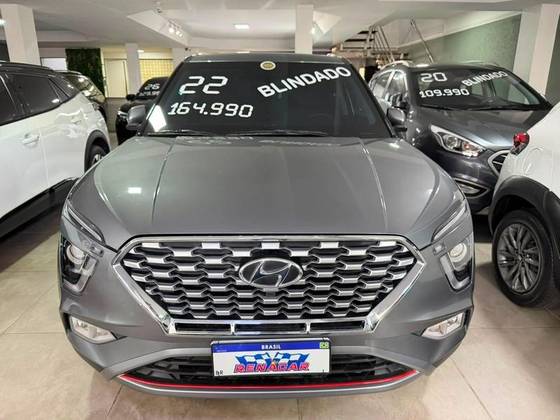 HYUNDAI CRETA 1.0 TGDI FLEX PLATINUM AUTOMÁTICO HYUNDAI CRETA 1.0 TGDI FLEX PLATINUM AUTOMÁTICO